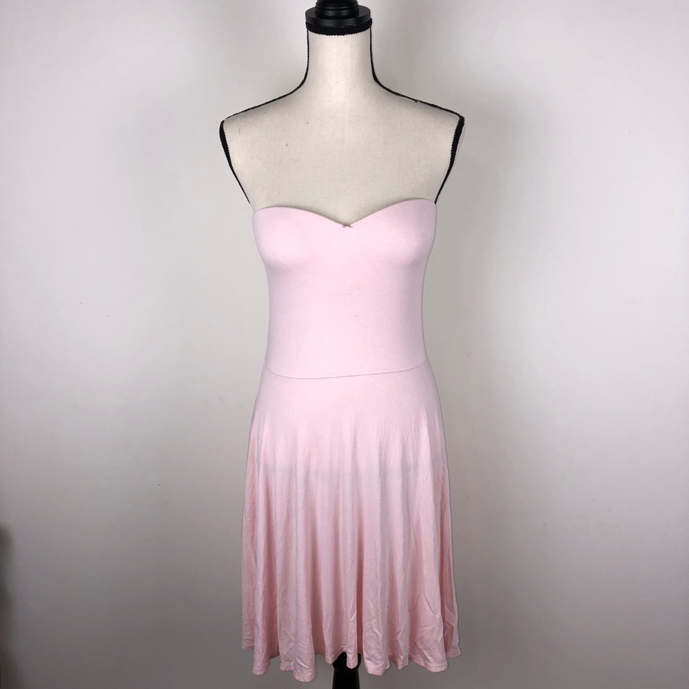 Victoria’s Secret Pink Strapless Pink Dress